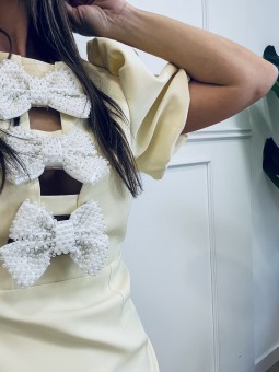 Vestido Coquette lazadas...