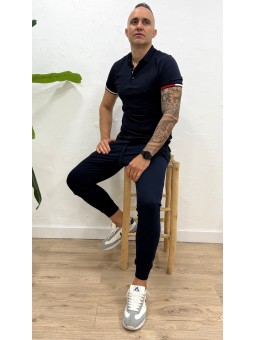 Pantalón chandal básico negro