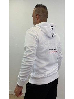 Sudadera cremallera bandera...