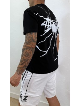 Camiseta araña negra