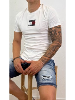 Camiseta fist level blanca