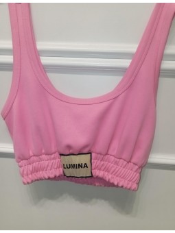 Top Lumina fucsia