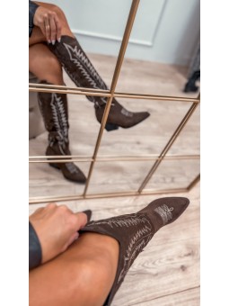 Campera marrón chocolate