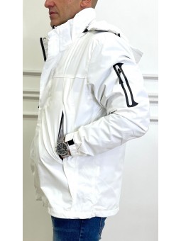 Plumífero básico blanco