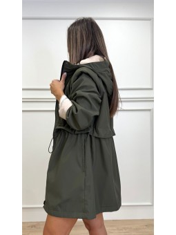 Chaqueta reversible militar