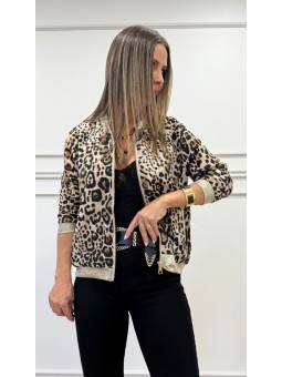 Bomber leopardo