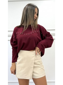 Sudadera taxas granate