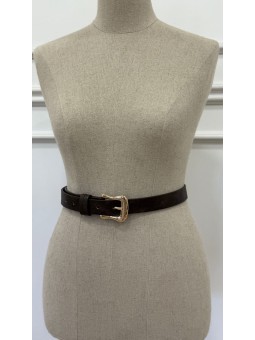 Cinturón básico marrón