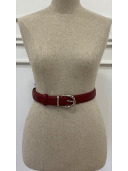 Cinturón goma granate...