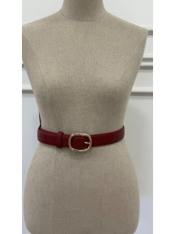 Cinturón básico granate...