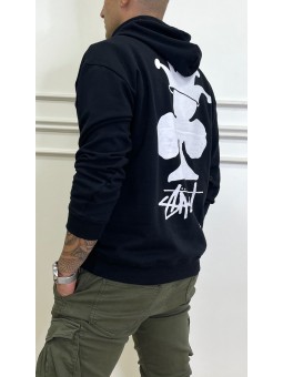 Sudadera estampado trébol...