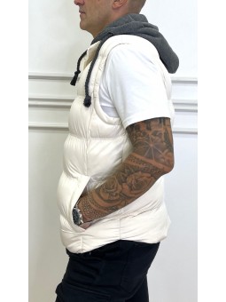 Chaleco básico beige