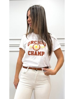 Camiseta Orchid Champ blanca