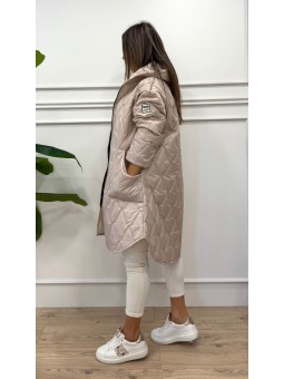 Plumas guateado beige