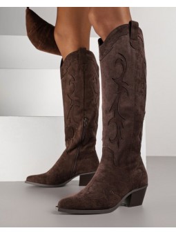 Campera serrage marrón