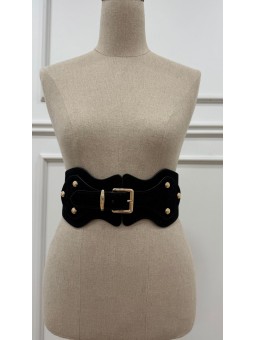 Cinturón goma negro