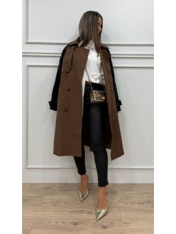 Pantalón polipiel skinny negro