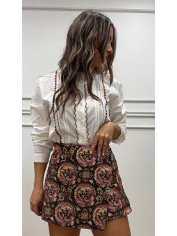 Falda/short estampado...