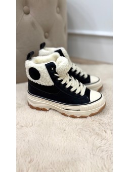 Deportiva botin borreguillo...