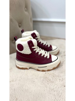 Deportiva botin borreguillo...