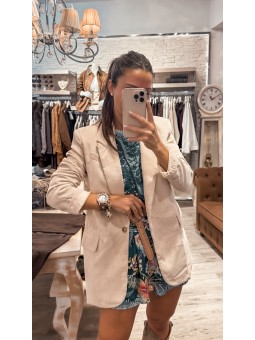 Blazer pana beige