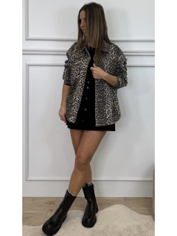 Sobrecamisa animal print