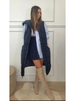 Chaleco largo marino