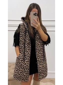 Chaleco animal print