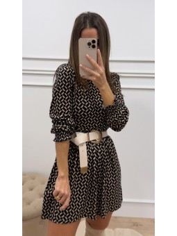 Vestido asimétrico negro