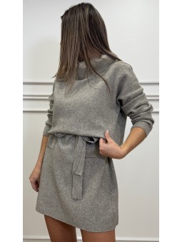 Vestido punto bolsillos...