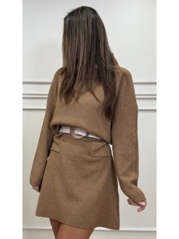 Vestido punto bolsillos...