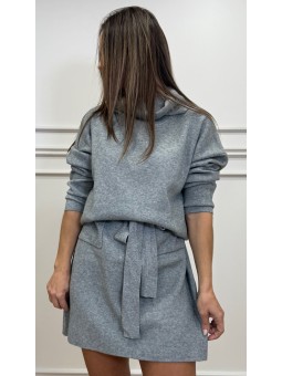 Vestido punto bolsillos...