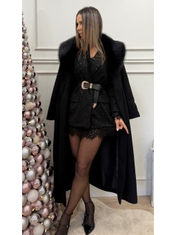 Blazer brillos combinada...