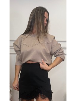 SUDADERAS taxas TOSTADO