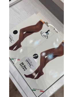 Panty tupido marrón