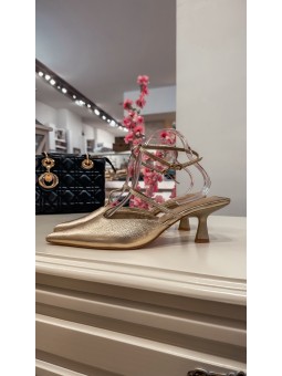 Zapato Salón oro