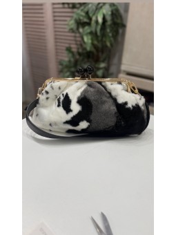 Bolso vaca blanco