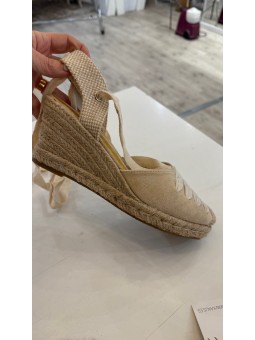 Cuña beige