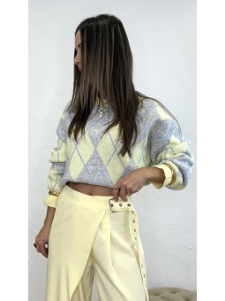 Jersey rombos amarillo