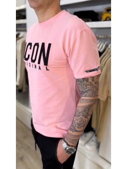 Camiseta Icon rosa