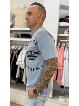 Camiseta rocked azul