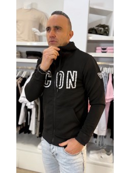 Sudadera icon negra