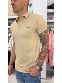 Polo bandera beige