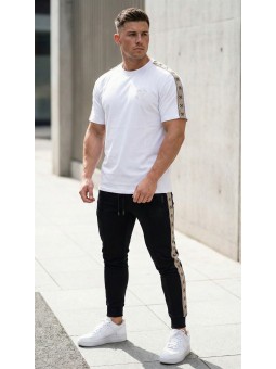 Camiseta tira lateral blanca