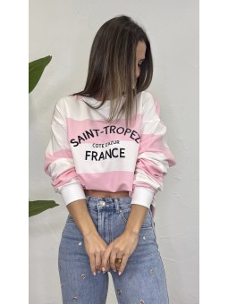 Sudadera sant troped rosa