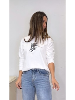 Sudadera NYC crudo