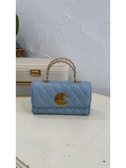 Bolso doble azul