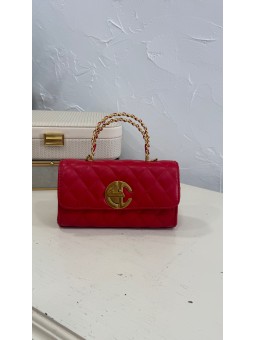 Bolso doble rojo