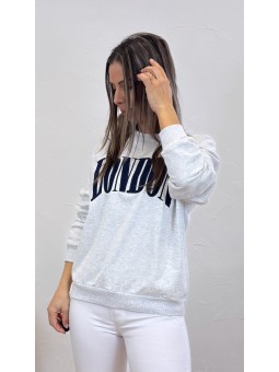 Sudadera London gris