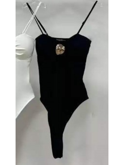 Body abaloro pecho negro
